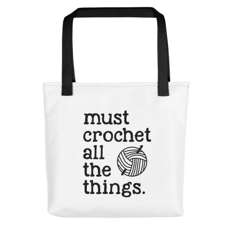 Einkaufstasche - Müssen Alle Dinge Häkeln | Geschenk-Idee Für Liebhaber von LarJCrochets