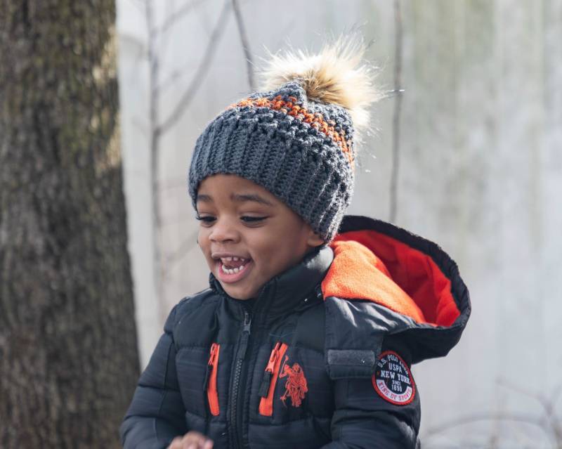 Jackson Striped Beanie von LarJCrochets