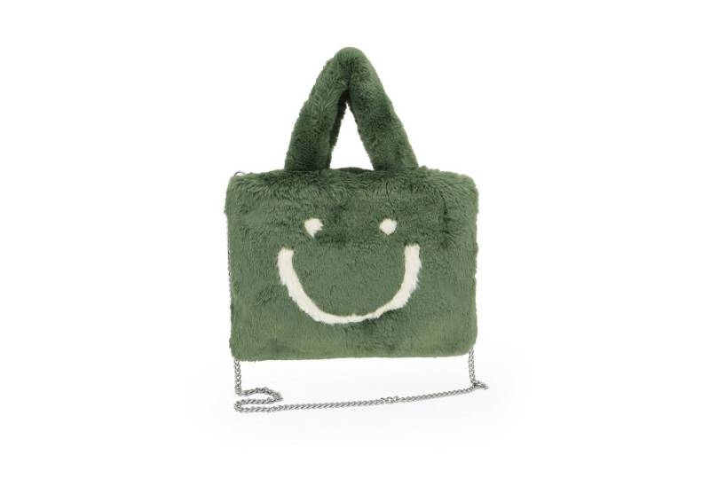 Lara Laurén Handtasche Plüsch stylische Minitasche mit Kette, flauschige Crossbody Bag aus Kunstfell von Lara Laurén