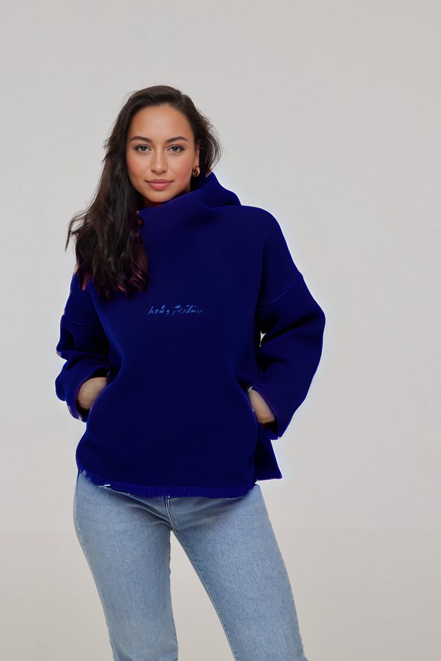 Lara Laurén Kapuzenpullover JIL kuscheliger Damenpullover Hoodie Kapuzenpulli von Lara Laurén
