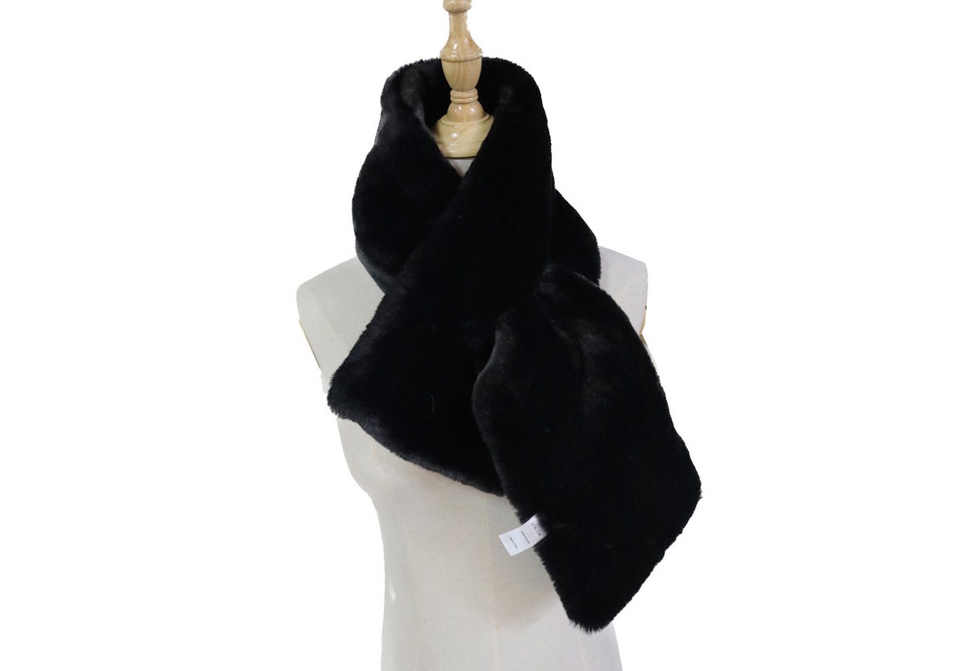 Lara Laurén Schal warmer Loop aus Kunstfell, 100% Webpelz/ Kunstfell von Lara Laurén