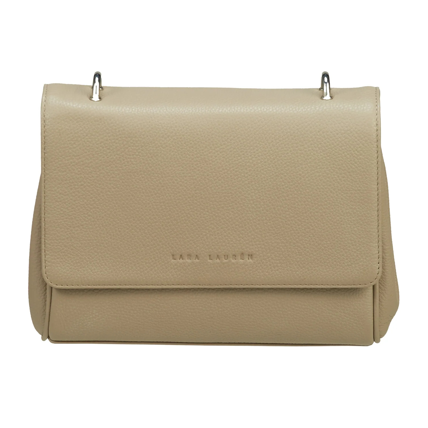 Schultertasche Juna Crossbody Leafless Tree Beige von Lara Lauren