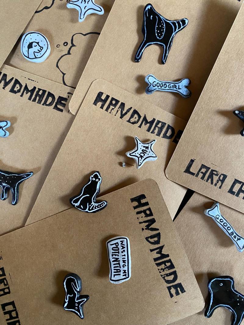 Hundeklammern - Good Girl Hundeklammern - Good Girl von LaraCarraArt
