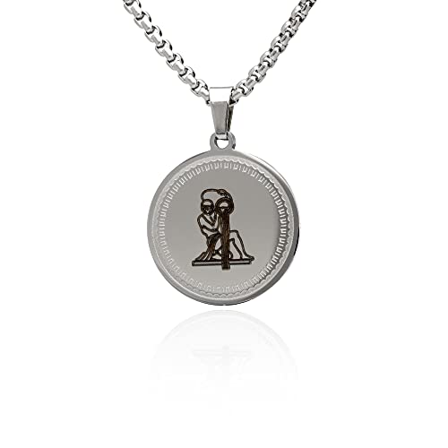 LaraZeidler Berlin Sternzeichen Kette Wassermann für Damen und Herren Tierkreis Sternbild Zodiac Anhänger aus Edelstahl individuelle Kettenlänge wählbar. von LaraZeidler Berlin