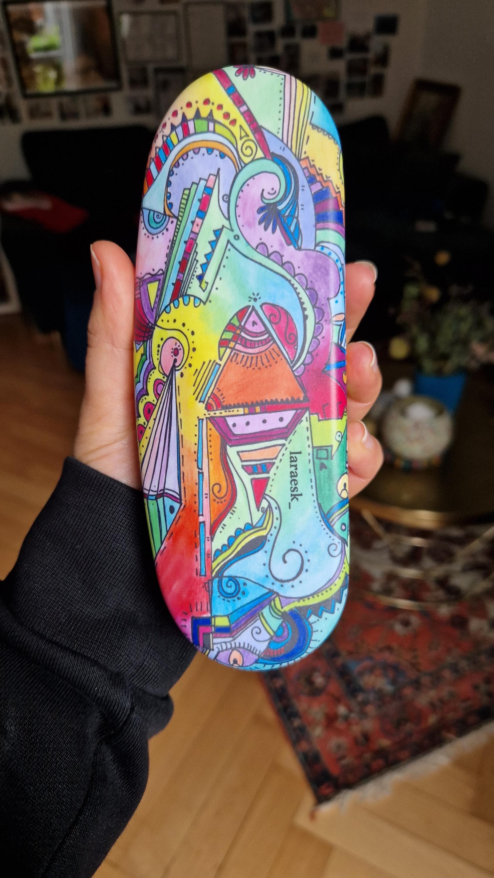 Farbenfrohes Etui Für Brillen von Laraesk