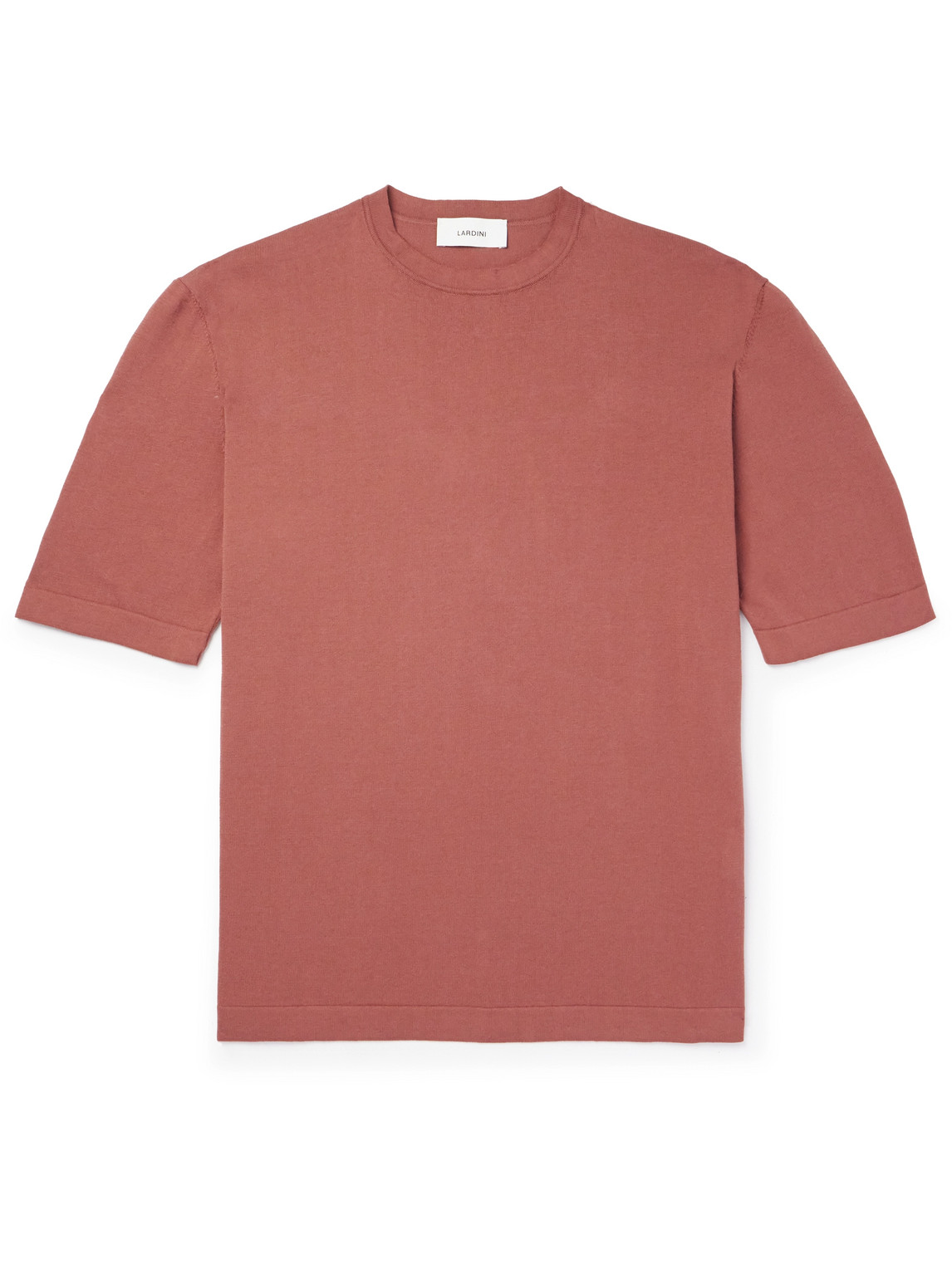 Lardini - Cotton T-Shirt - Men - Pink - XL von Lardini
