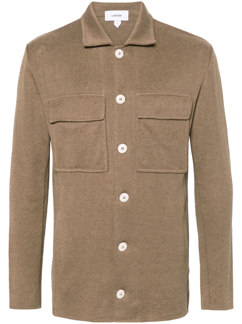 Lardini Geknöpfter Cardigan - Braun von Lardini