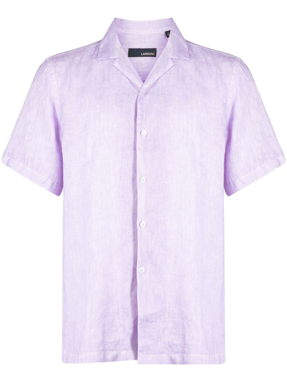 Lardini Hemd aus Leinen - Violett von Lardini