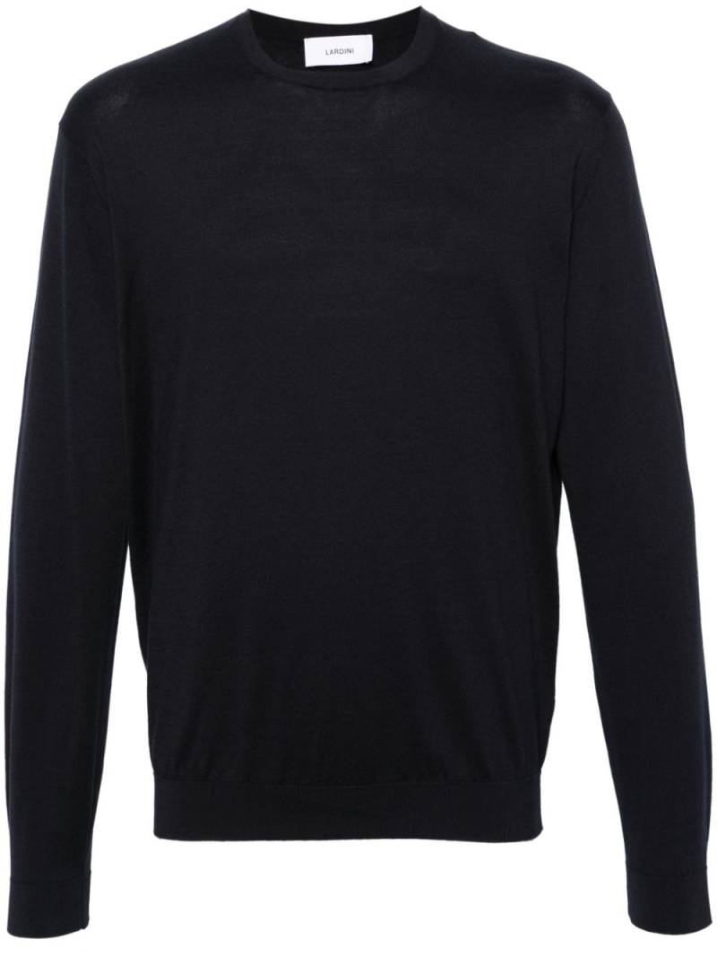 Lardini Pullover mit rundem Ausschnitt - Blau von Lardini