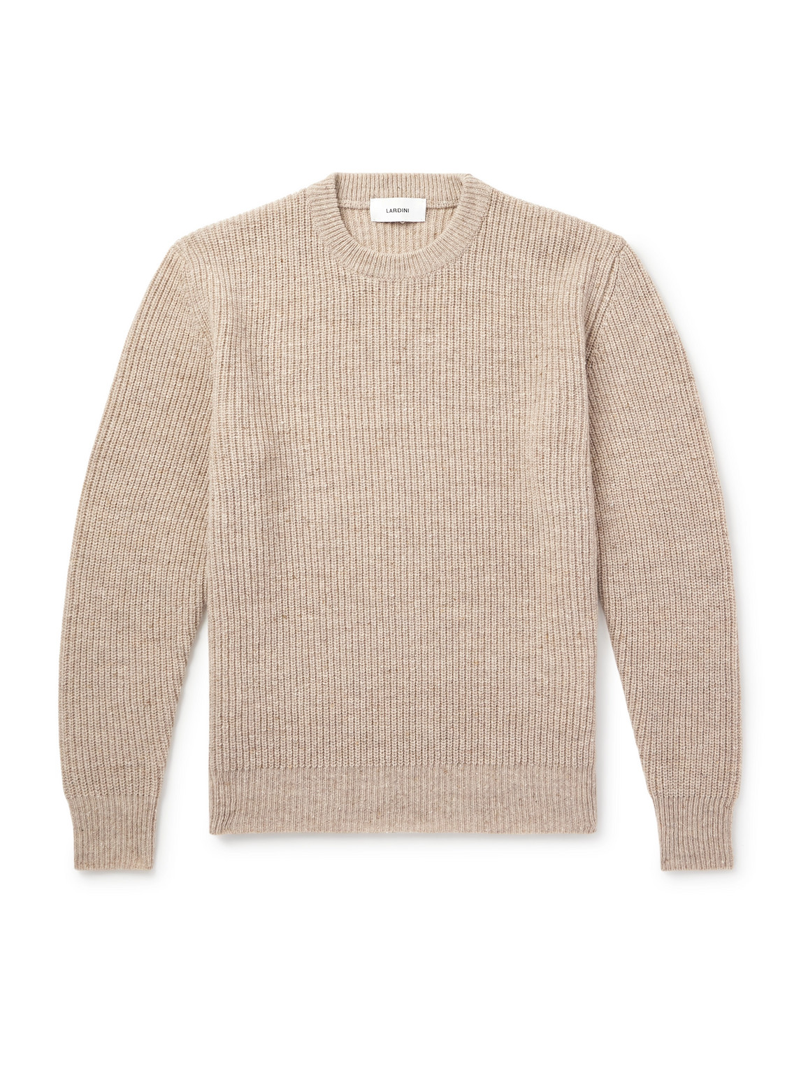 Lardini - Virgin Wool Sweater - Men - Neutrals - XL von Lardini