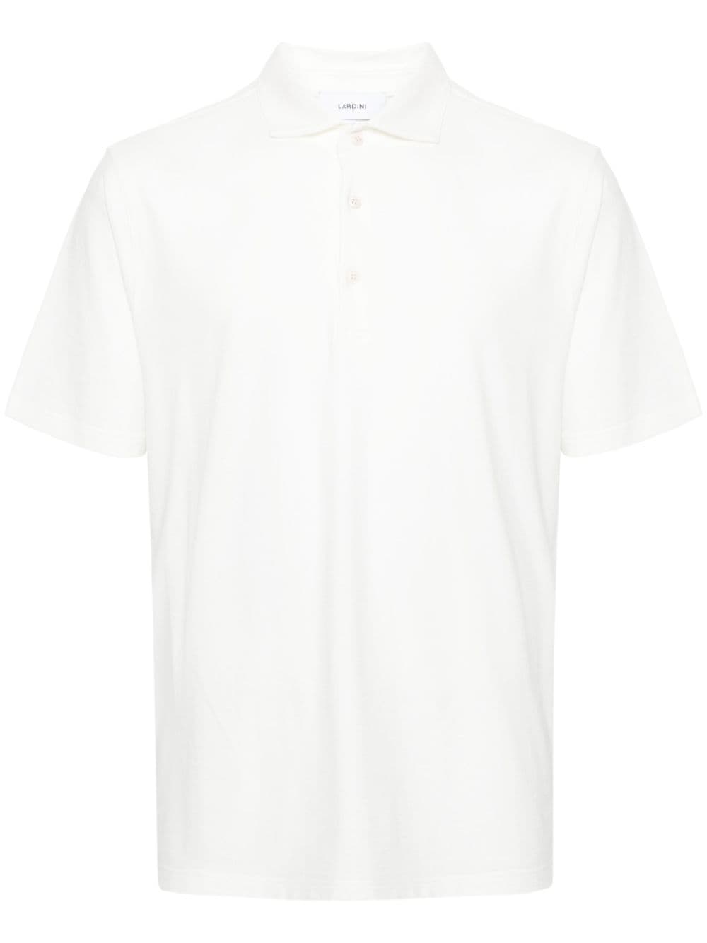 Lardini Klassisches Poloshirt - Weiß von Lardini