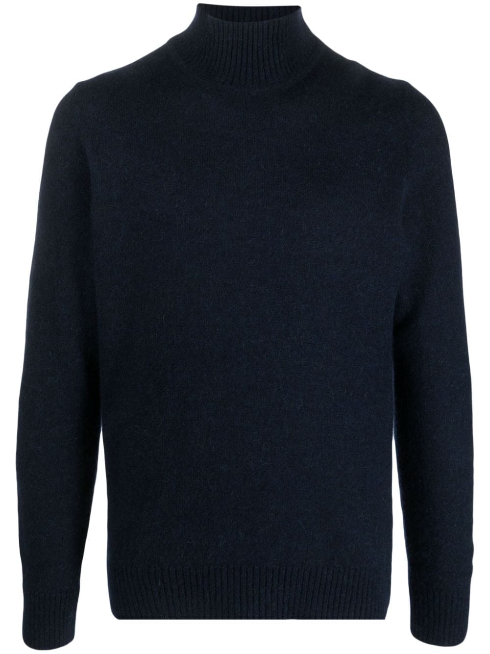 Lardini Fein gestrickter Rollkragenpullover - Blau von Lardini