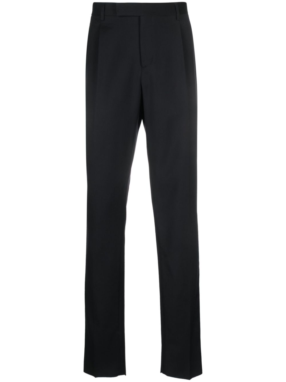 Lardini Halbhohe Straight-Leg-Hose - Schwarz von Lardini