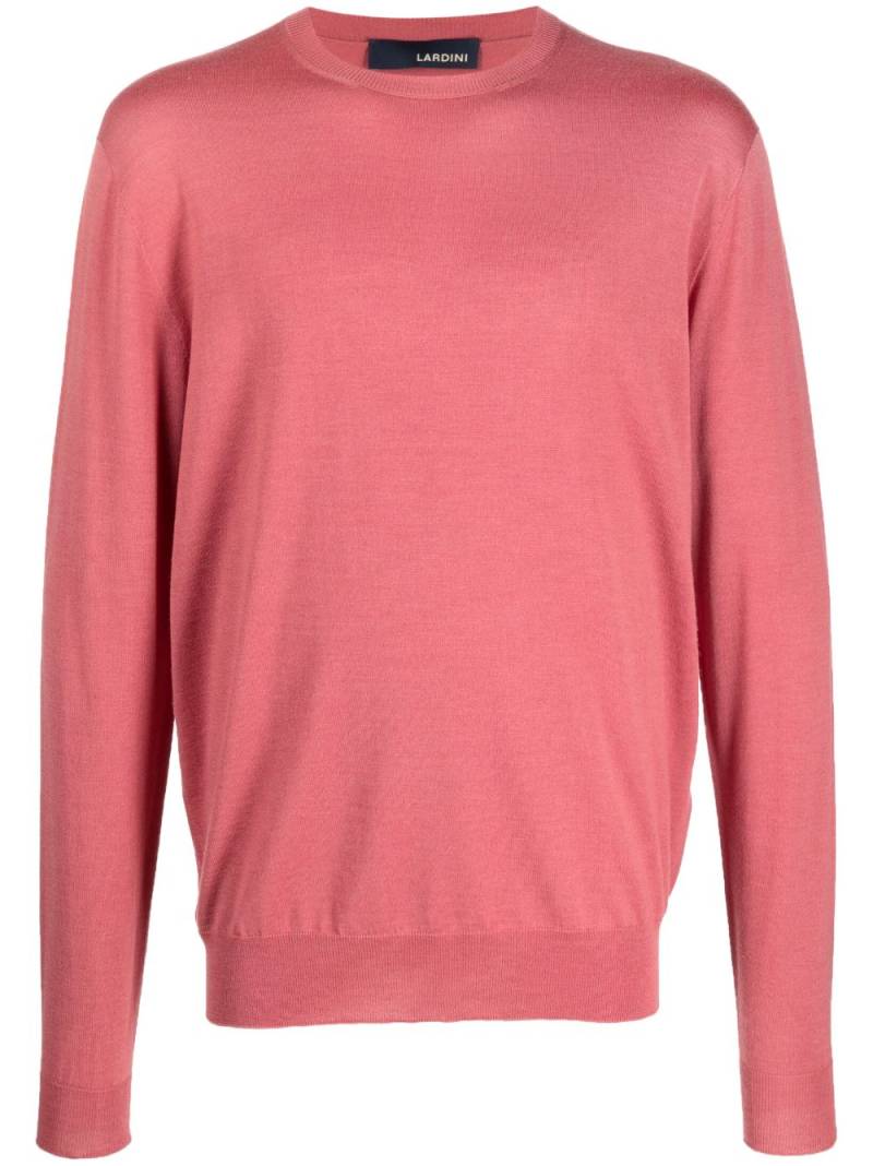 Lardini Klassischer Pullover - Rosa von Lardini