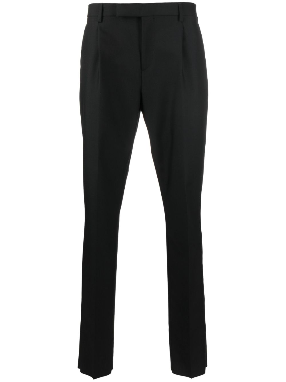 Lardini Tapered-Hose mit Bügelfalten - Schwarz von Lardini