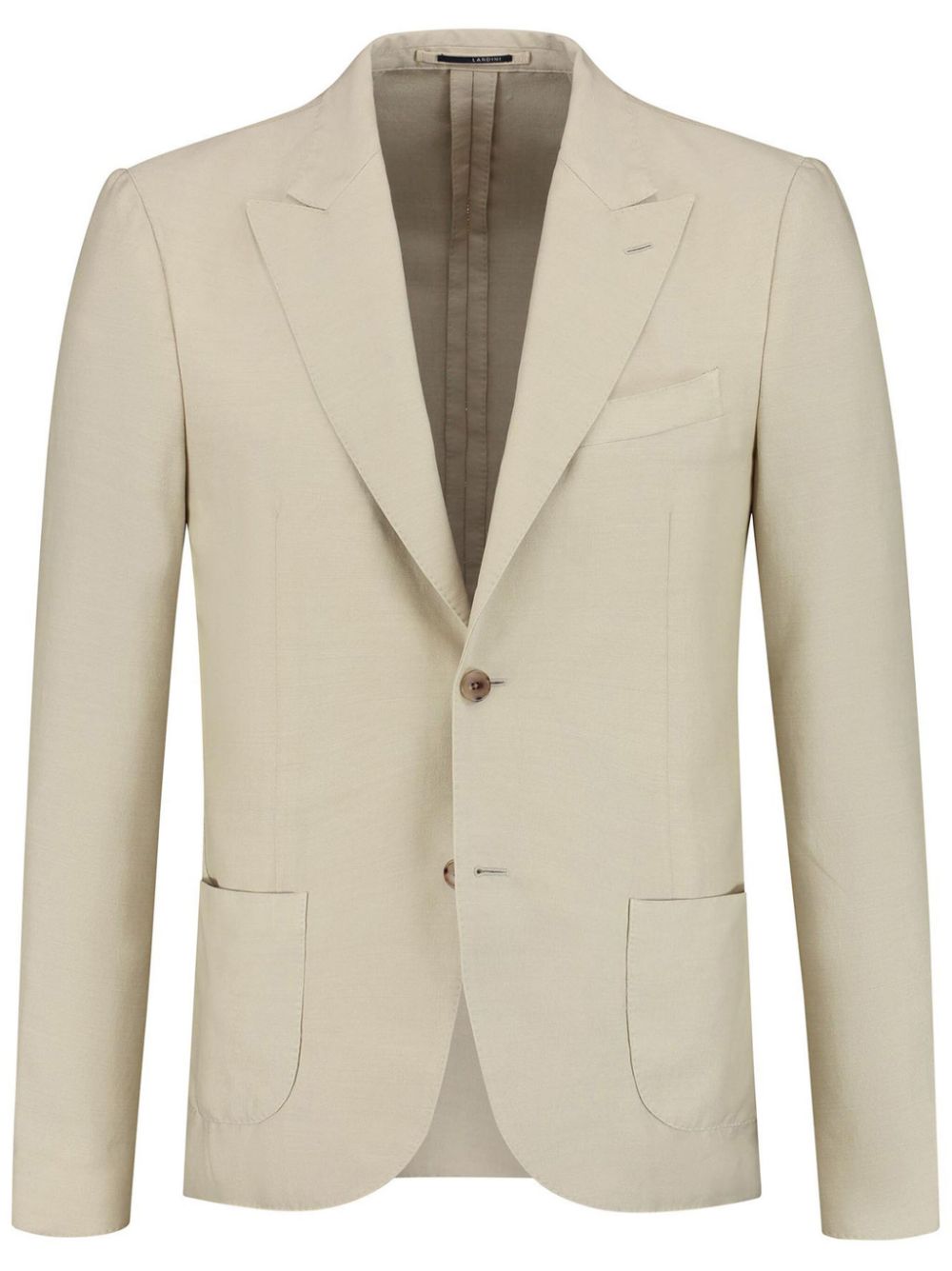 Lardini single-breasted blazer - Nude von Lardini