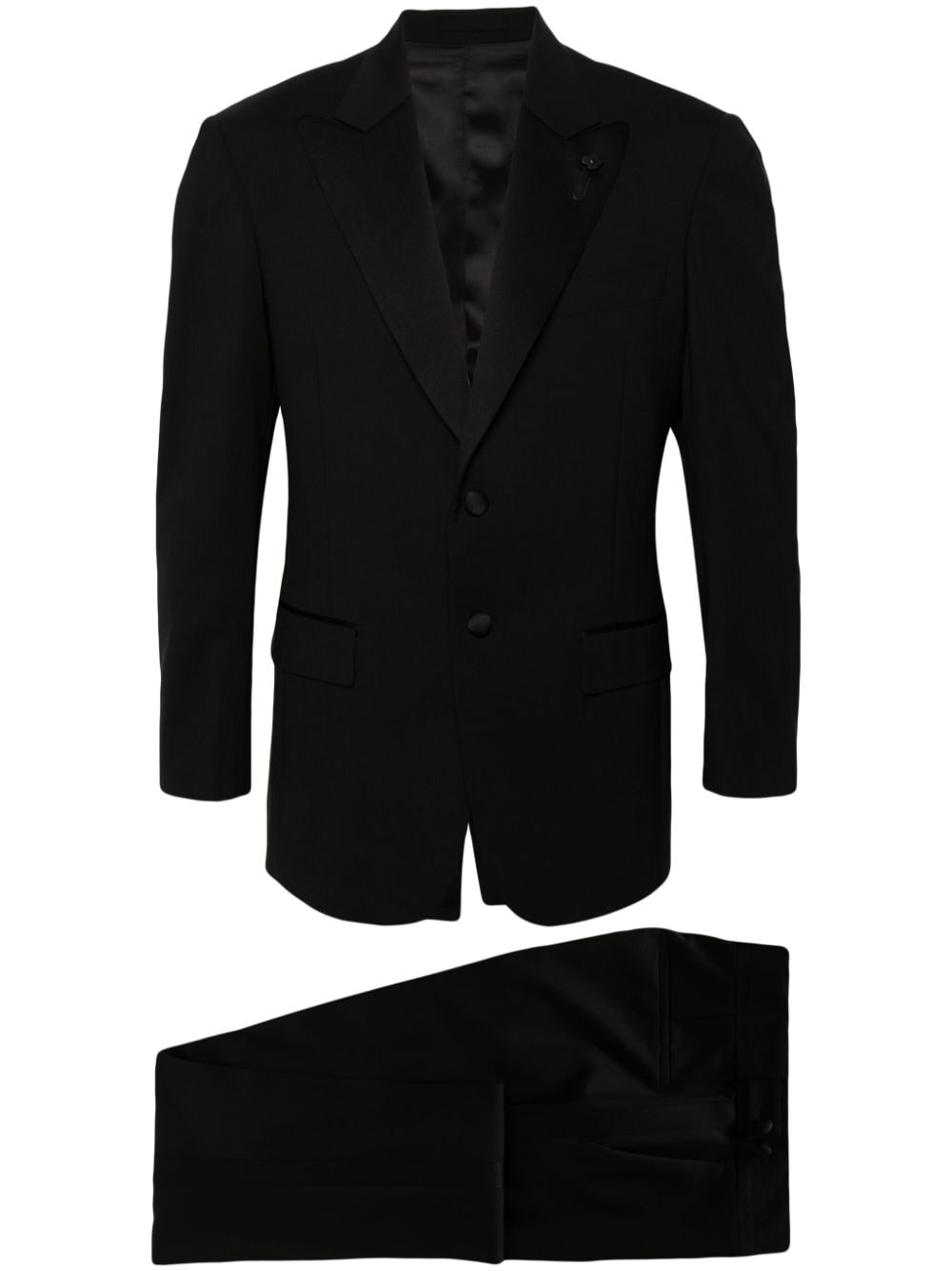 Lardini Einreihiger Anzug - Schwarz von Lardini