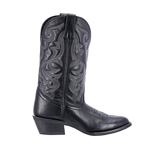 Laredo Damen Maddie Cowboystiefel mit rundem Zehenbereich Westernstiefel, Schwarz, 41.5 EU Weit von Laredo