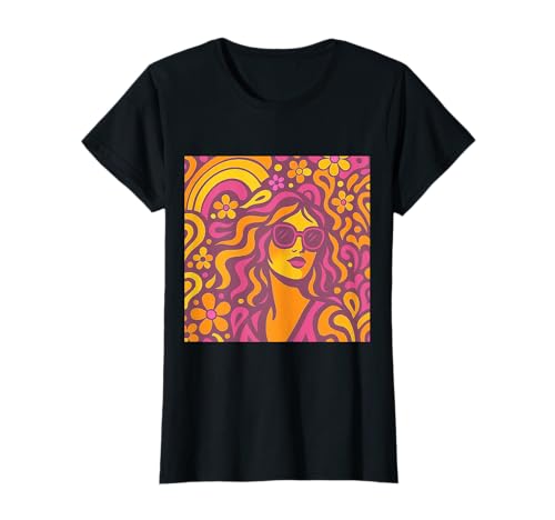 Retro-Cali-Mädchen T-Shirt Retro-Cali-Mädchen T-Shirt von Lark & Arbor