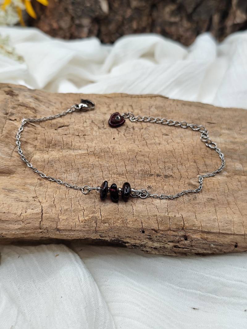 Filigranes Armband Mit Edelsteinen - Wahlweise in Gold Oder Silber/Sehr Zart Und Dezent von Larkihandmade