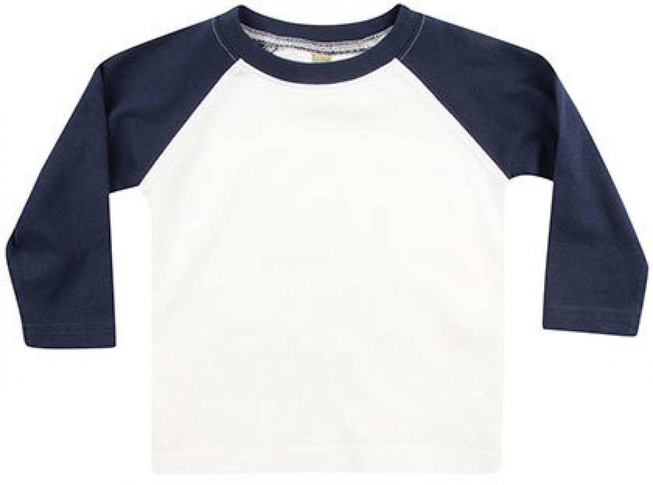 Larkwood T-Shirt Kindershirt Long Sleeved Baseball T Shirt von Larkwood