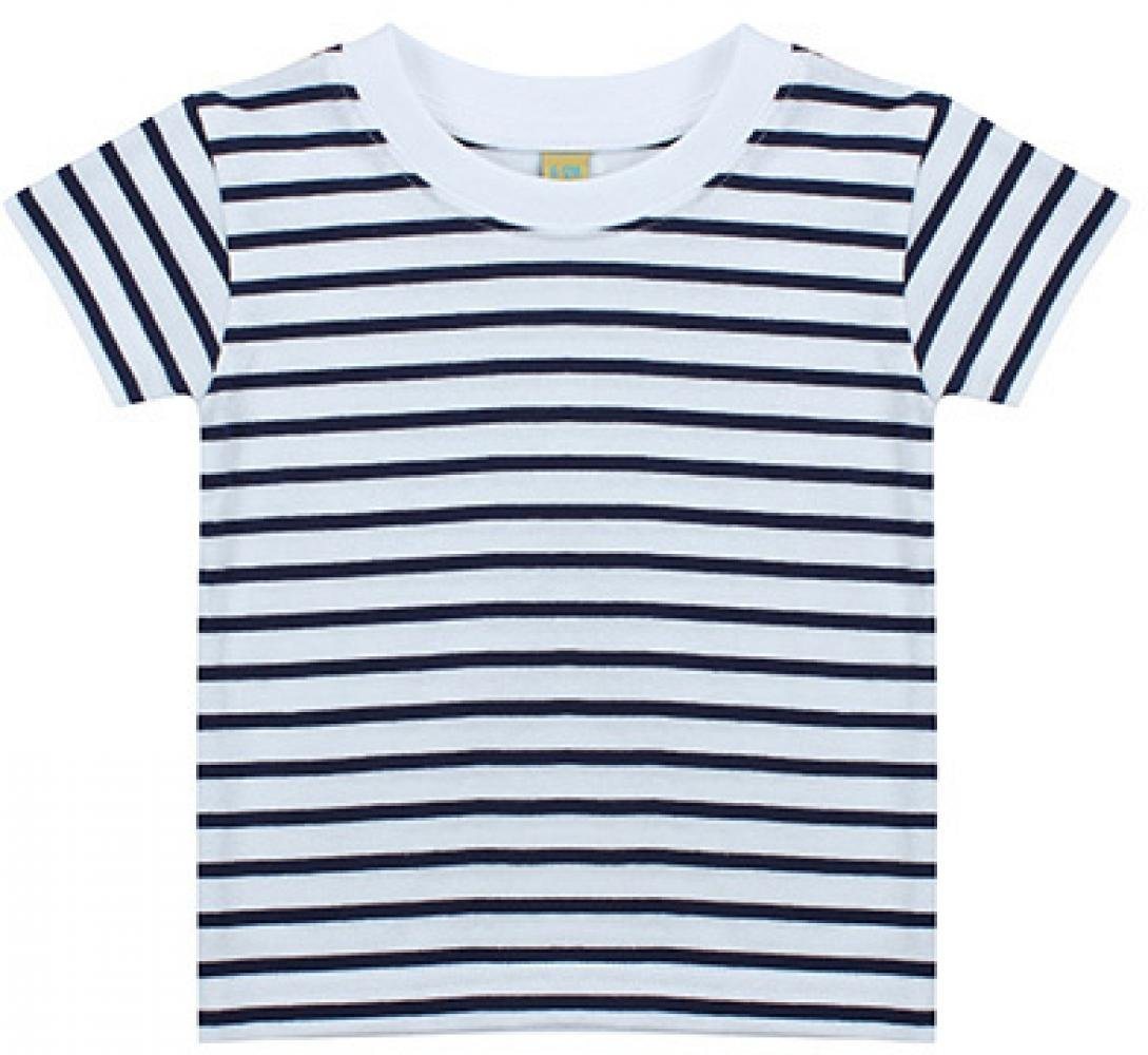 Larkwood T-Shirt Kindershirt Short Sleeved Stripe T Shirt von Larkwood