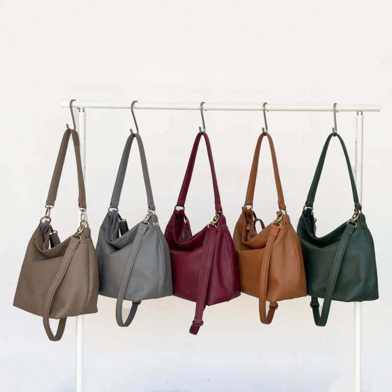 Leder Hobo Taschen - Weiche Und Slouchy Geldbörsen Für Damen Einzigartiges Geschenk Sie Crossbody Schultertaschen Vergleichen Größen Helen Tasche von Laroll