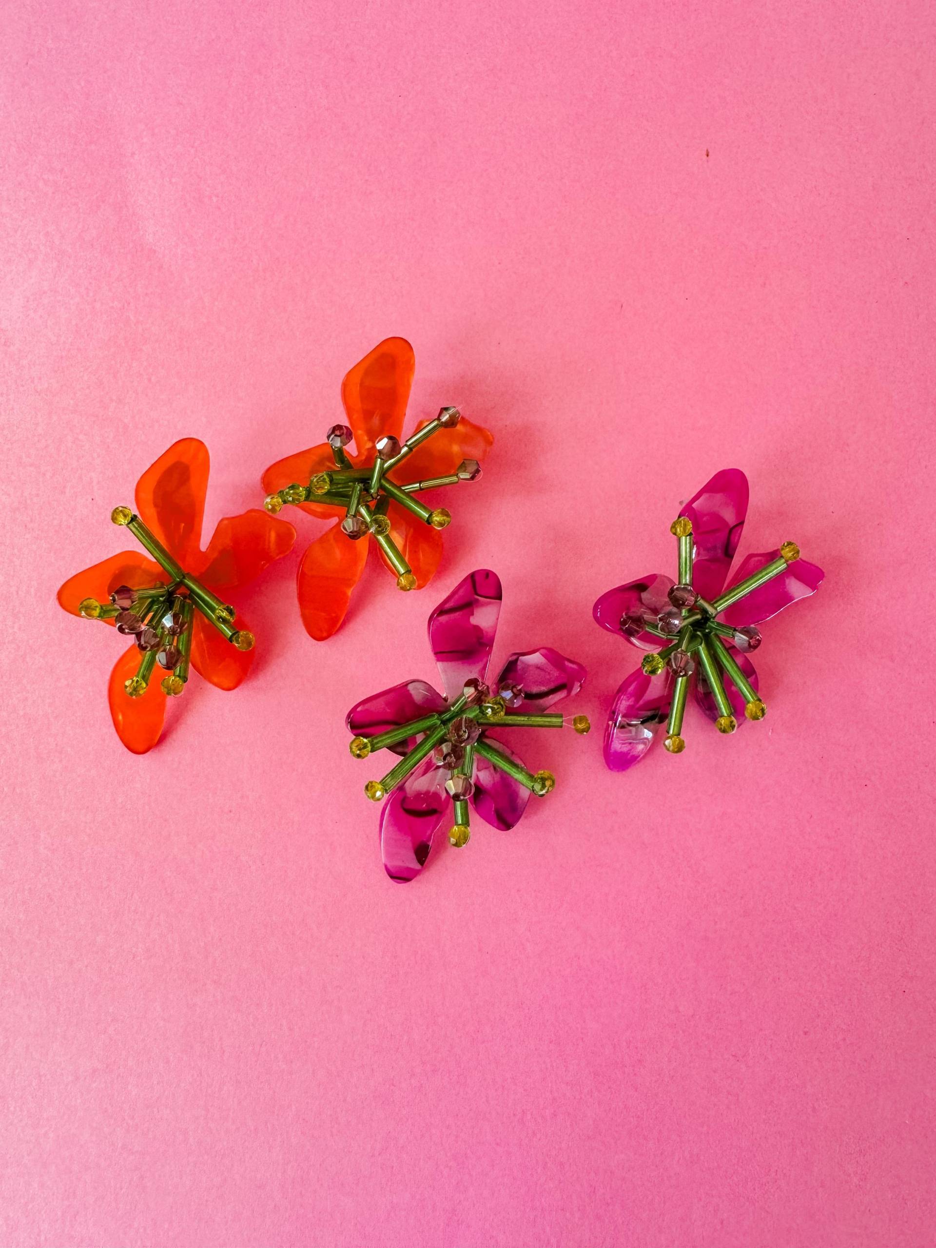 Letzte Chance | Blumen Ohrringe Acryl Schmuck Statement Glücklicher Bunte Letzte Chance | Blumen Ohrringe Acryl Schmuck Statement Glücklicher Bunte von Larryswaffleshop