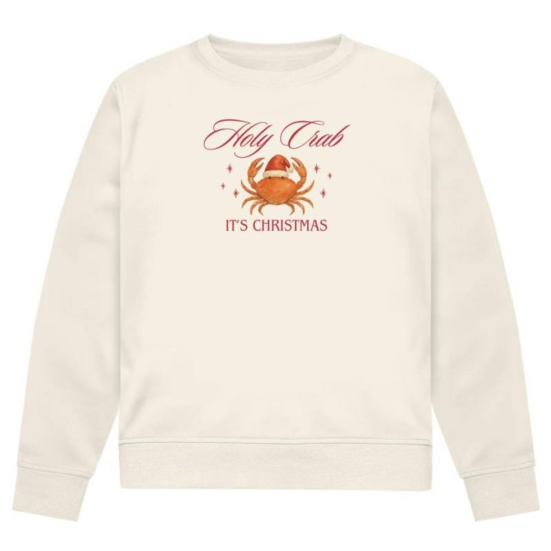 Holy Crab Christmas Sweater - Funny Holiday Cute Xmas Jumper Festive Unisex von LarsenAndLore