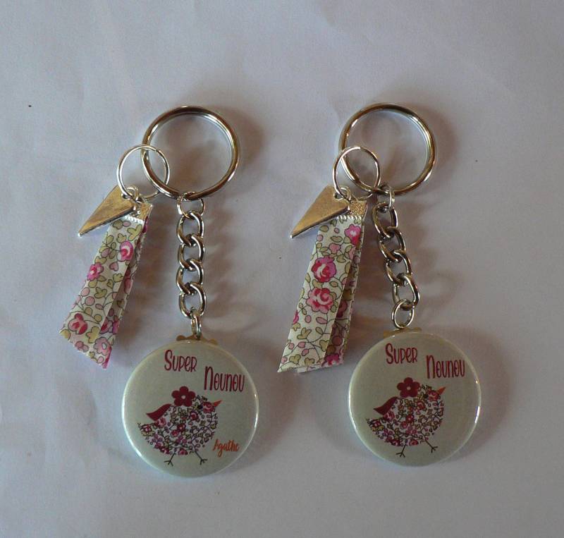 Abzeichen-Schlüsselanhänger, 38 Mm, Super Nanny Liberty Eloïse Rose, Anpassbar Abzeichen-Schlüsselanhänger, 38 Mm, Super Nanny Liberty Eloïse Rose, Anpassbar von LartisAnneBoutique