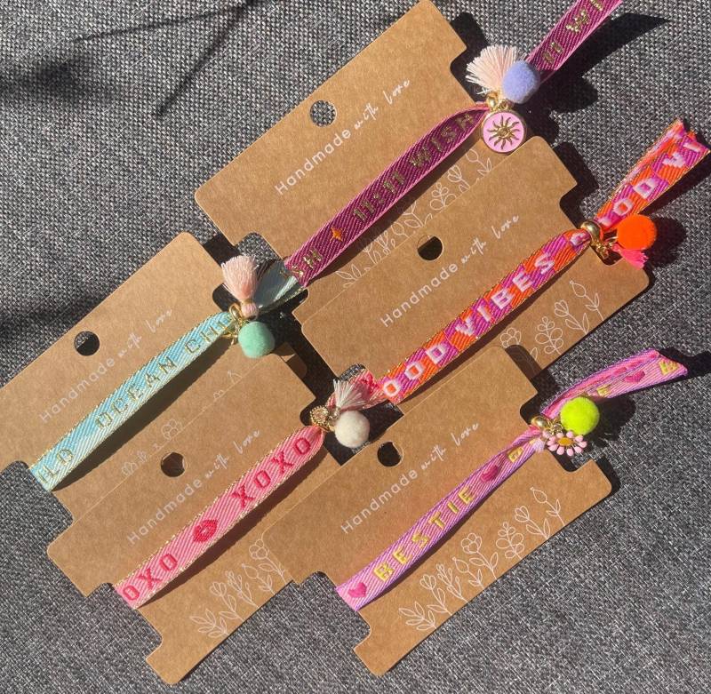stoffarmband Summervibe „Verschiedene Muster" von Laryslittlethings