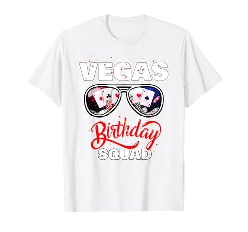 Las Vegas Birthday Squad Shirts Mann Frauen Vegas Girls Trip T-Shirt Las Vegas Birthday Squad Shirts Mann Frauen Vegas Girls Trip T-Shirt von Las Vegas Birthday Squad Shirt Group Gift Souvenir