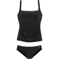 Große Größen: Tankini, schwarz, Gr.40B-54F von Lascana