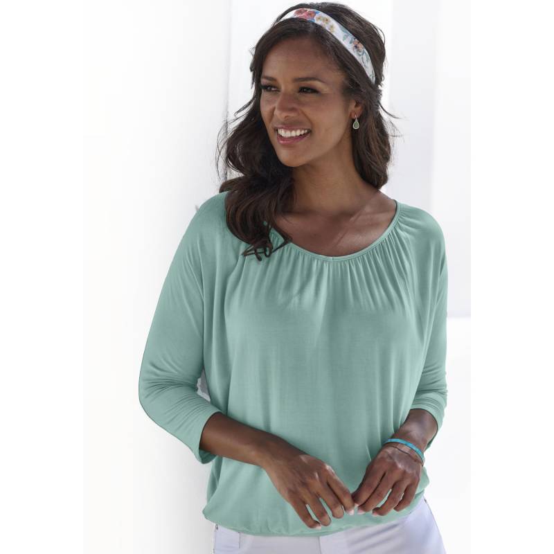 LASCANA 3/4-Arm-Shirt Damen mint Gr.32/34 von Lascana
