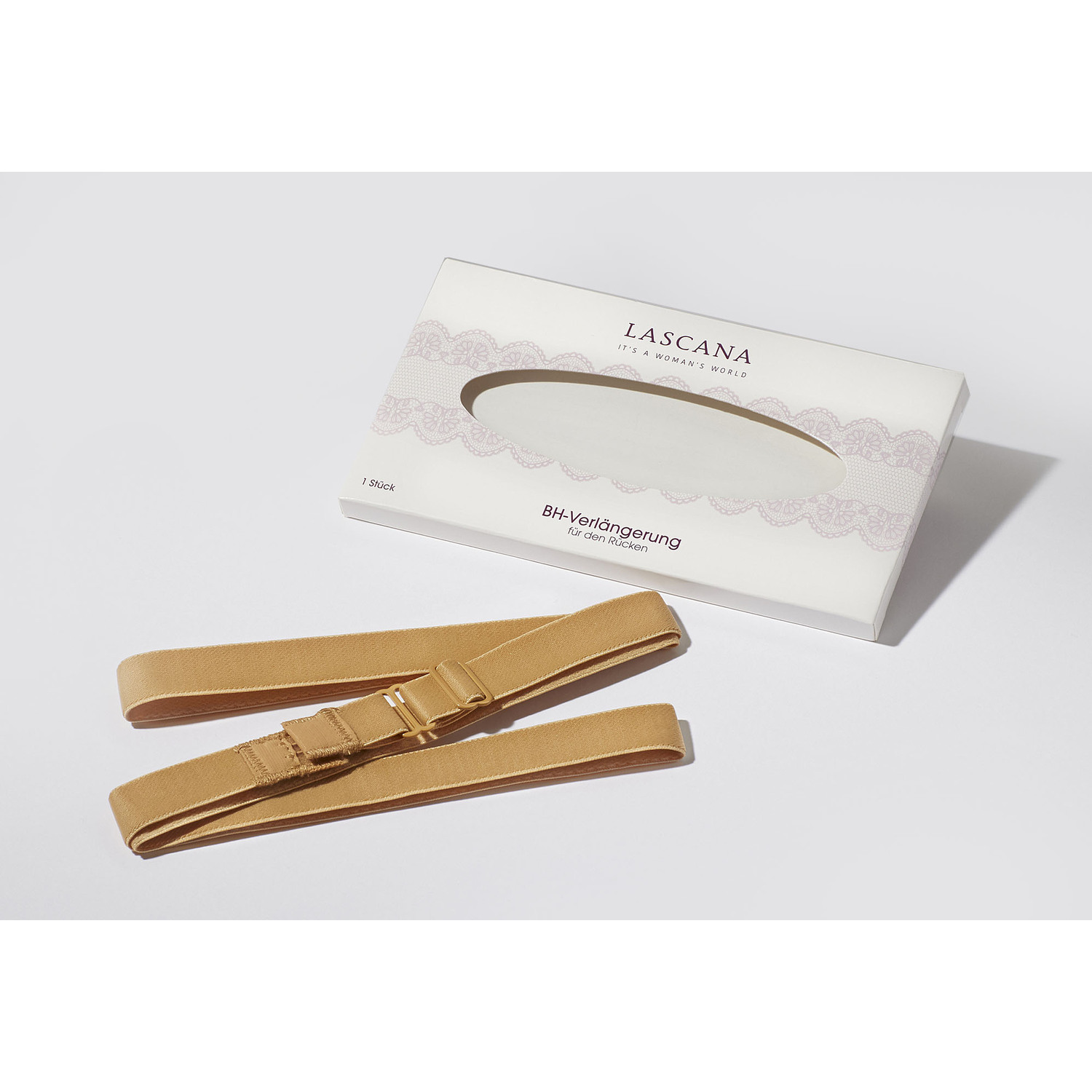 LASCANA BH-Verlängerung Damen nougat Gr.2 von Lascana