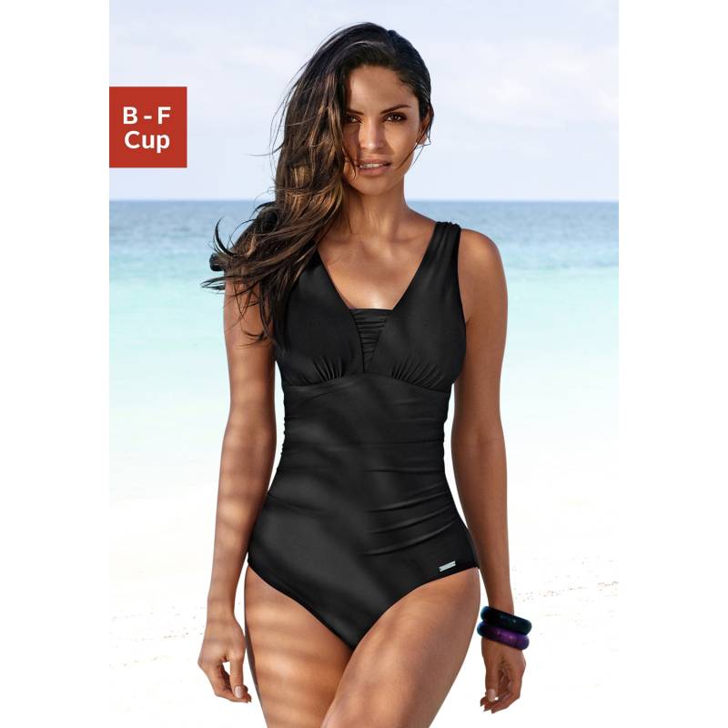 LASCANA Badeanzug Damen schwarz Gr.44 Cup B von Lascana