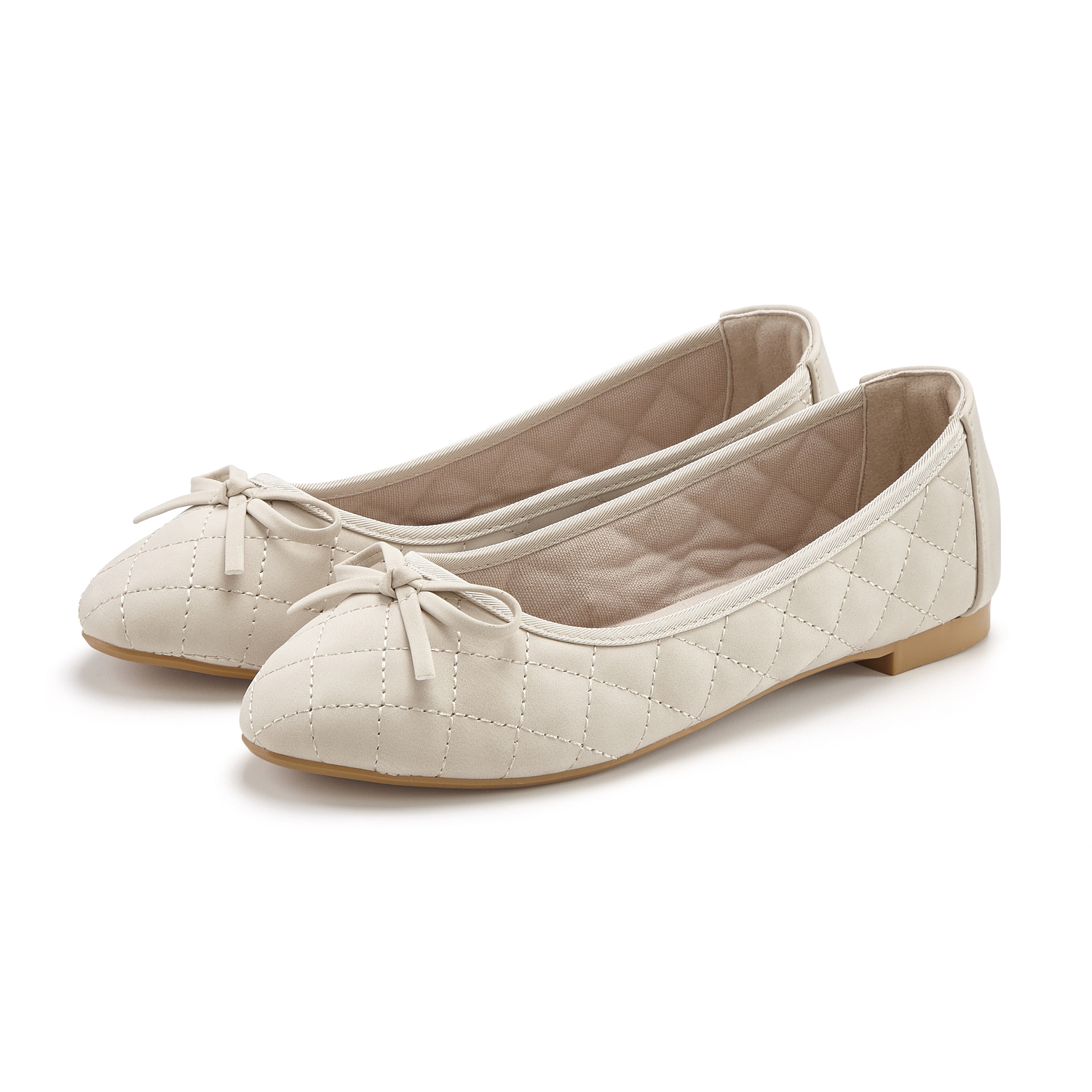 LASCANA Ballerina Damen beige Gr.42 von Lascana
