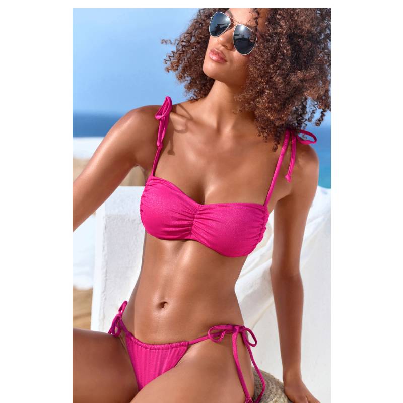 LASCANA Bikini-Hose Damen pink Gr.40 von Lascana