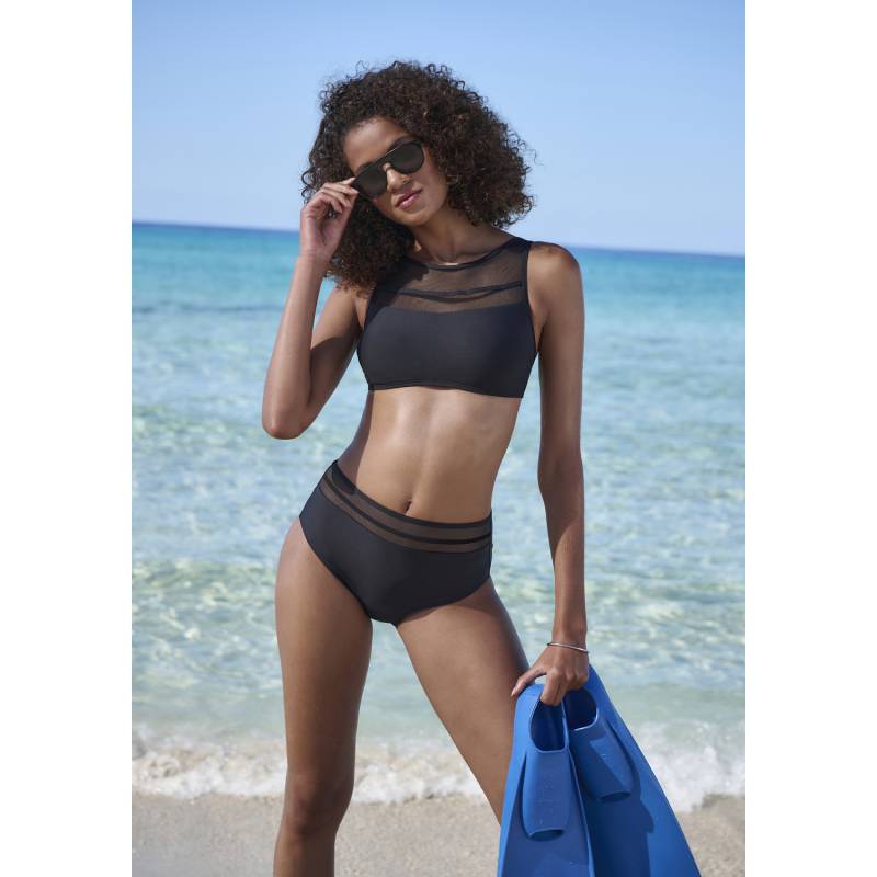 LASCANA Bikini-Hose Damen schwarz Gr.38 von Lascana
