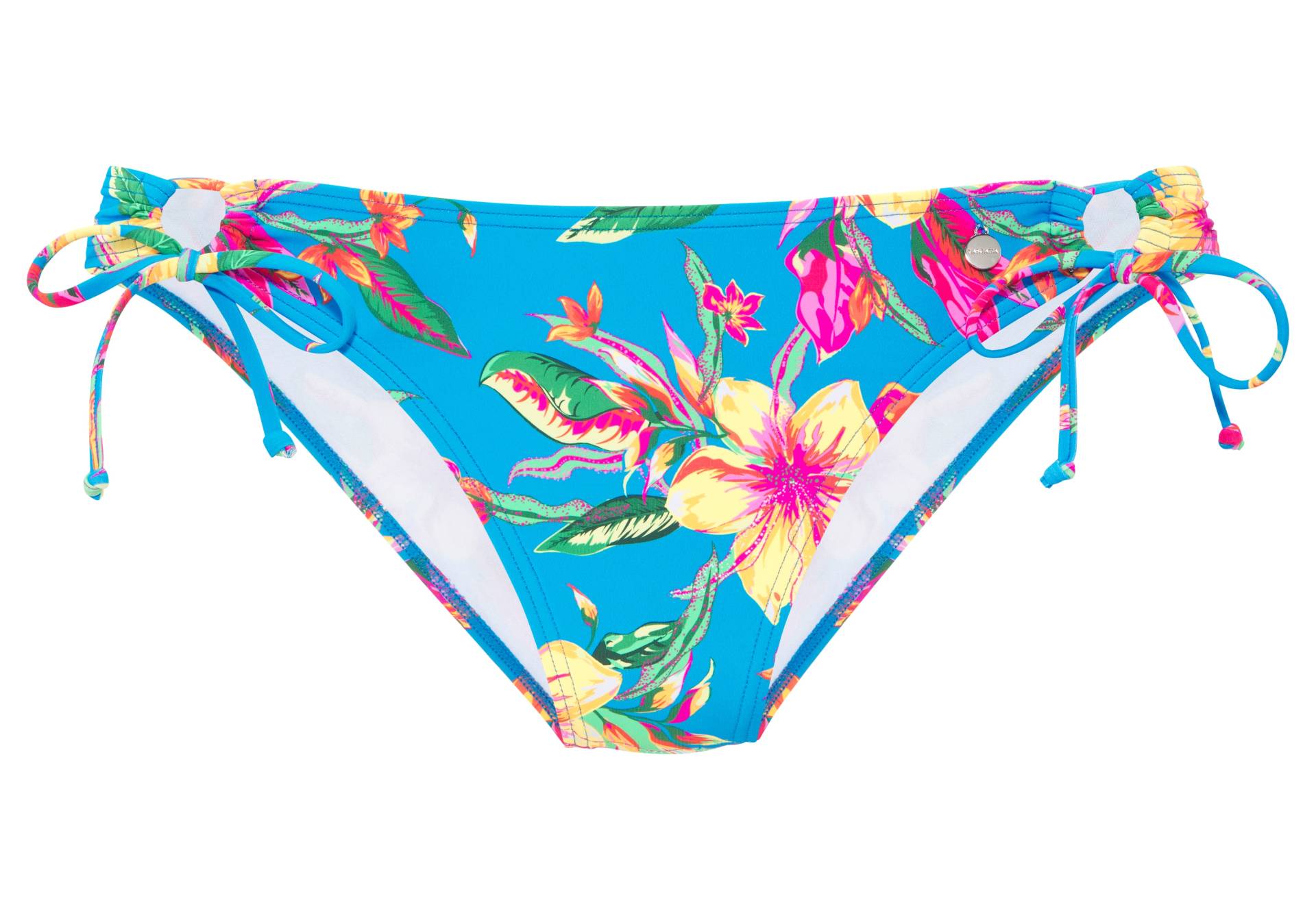 LASCANA Bikini-Hose "Malia" zum Binden mit tropischem Print von Lascana