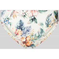 LASCANA Bikini-Hose mit Label-Applikation Modell 'Salsa' in Offwhite, Größe 42 von Lascana