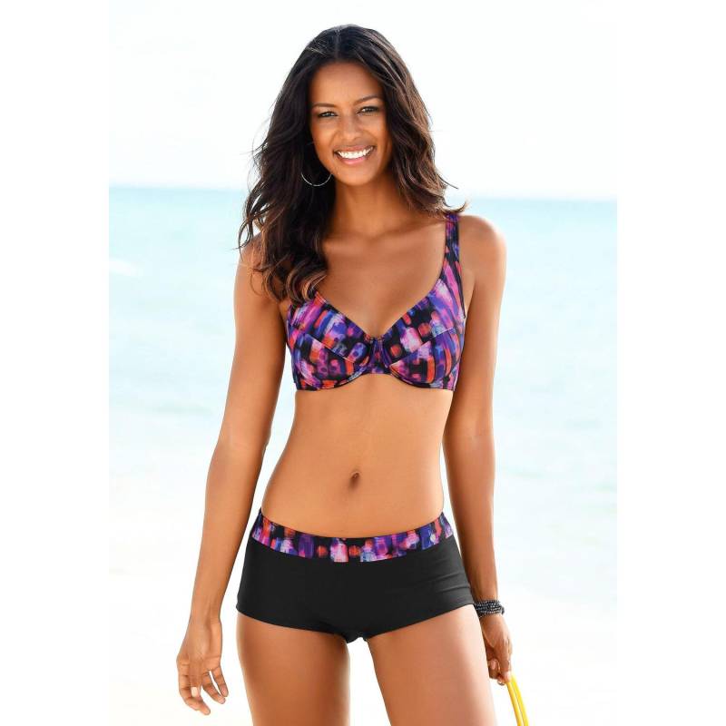 LASCANA Bikini-Hotpants Damen schwarz Gr.38 von Lascana