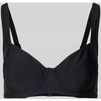 LASCANA Bikini-Oberteil mit Hakenverschluss in Black, Größe 42/E von Lascana