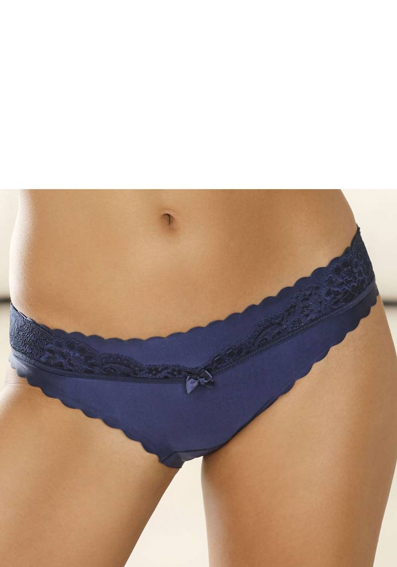 LASCANA Bikinislip mit extra flachen Kanten und feiner Spitze von Lascana