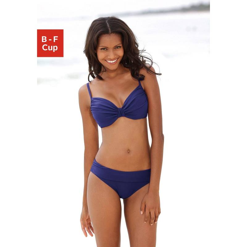 LASCANA Bügel-Bikini Damen blau Gr.36 Cup F von Lascana
