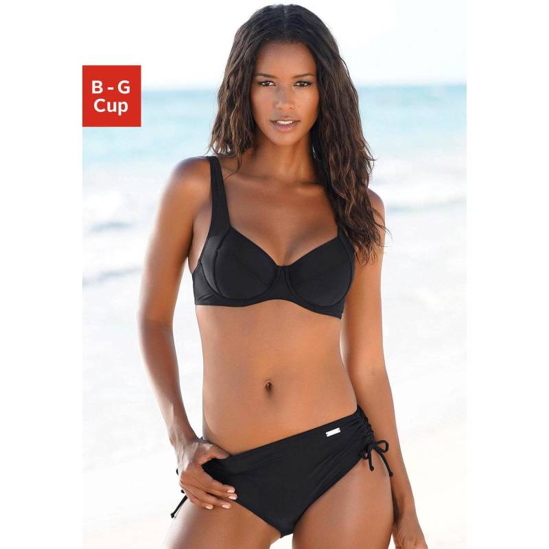 LASCANA Bügel-Bikini Damen schwarz Gr.44 Cup E von Lascana