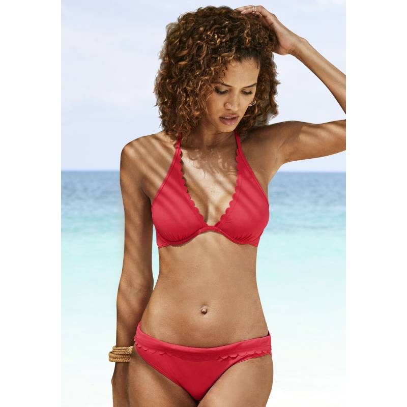 LASCANA Bügel-Bikini-Top Damen rot Gr.40 Cup B von Lascana