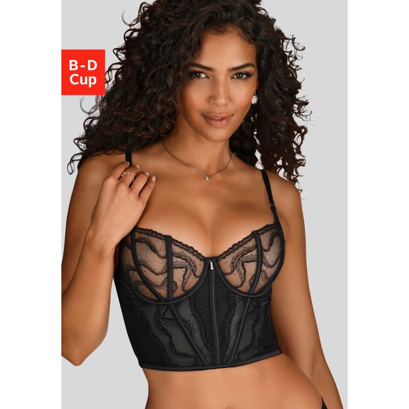 LASCANA Corsage Damen schwarz Gr.80 Cup B von Lascana