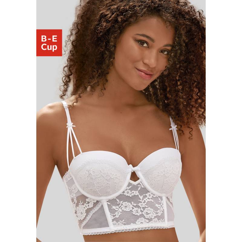 LASCANA Corsage Damen weiß Gr.70 Cup C von Lascana
