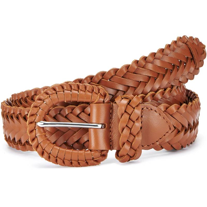 LASCANA Flechtgürtel Damen hellbraun Gr.75 von Lascana